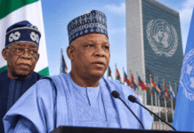 Tinubu Mandates Shettima to Lead Nigeria’s Delegation to 81st UNGA