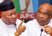Akpabio, Uzodimma Clash Over Senate Presidency Ambition at APC Campaign Council Inauguration